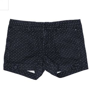 Be Bop Faded Destressed Black Shorts Swiss Dots Juniors 11 Casual Summer EUC